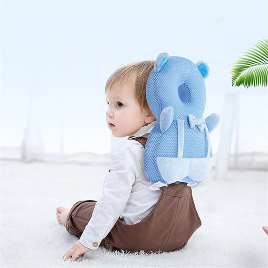 Baby Head Safety Cushion - Adjustable Angel Wing Protector for Crawling/Walking