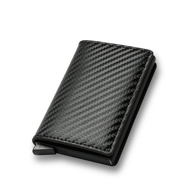Slim Card Holder Wallet - RFID Blocking Secure Credit Card