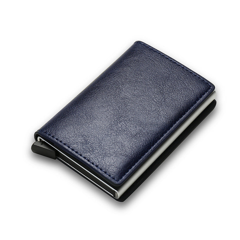 Slim Card Holder Wallet - RFID Blocking Secure Credit Card
