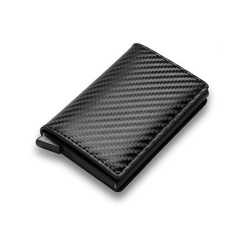 Slim Card Holder Wallet - RFID Blocking Secure Credit Card