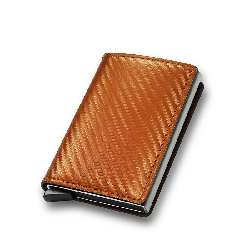 Slim Card Holder Wallet - RFID Blocking Secure Credit Card