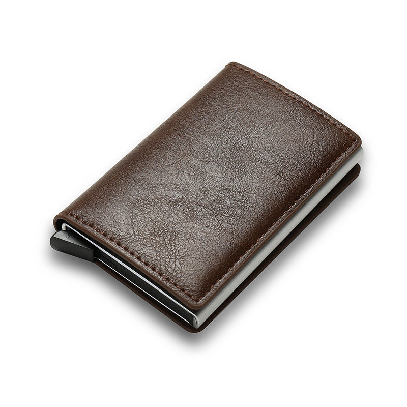Slim Card Holder Wallet - RFID Blocking Secure Credit Card