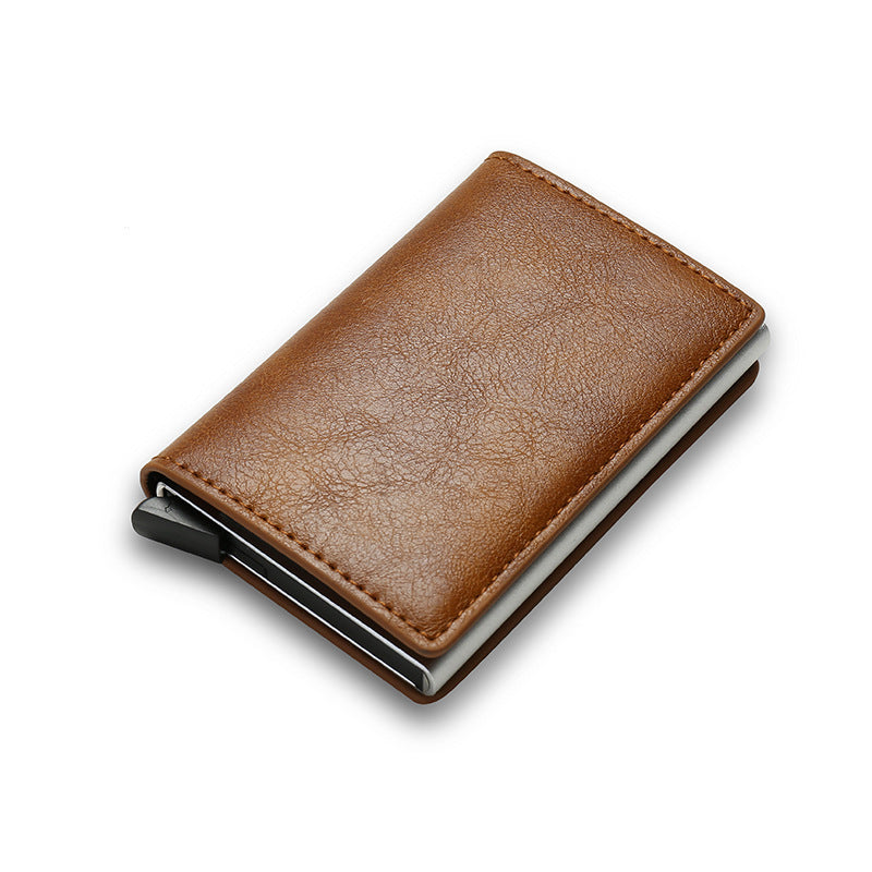 Slim Card Holder Wallet - RFID Blocking Secure Credit Card