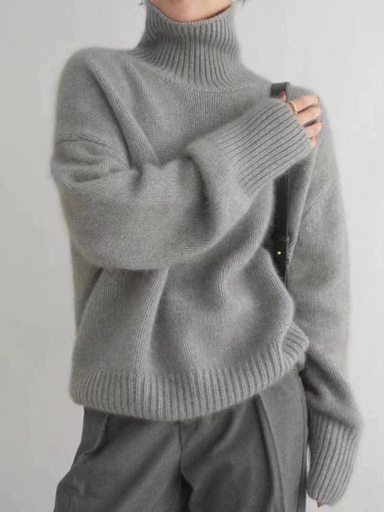 Pull tricoté polyvalent pour femme
