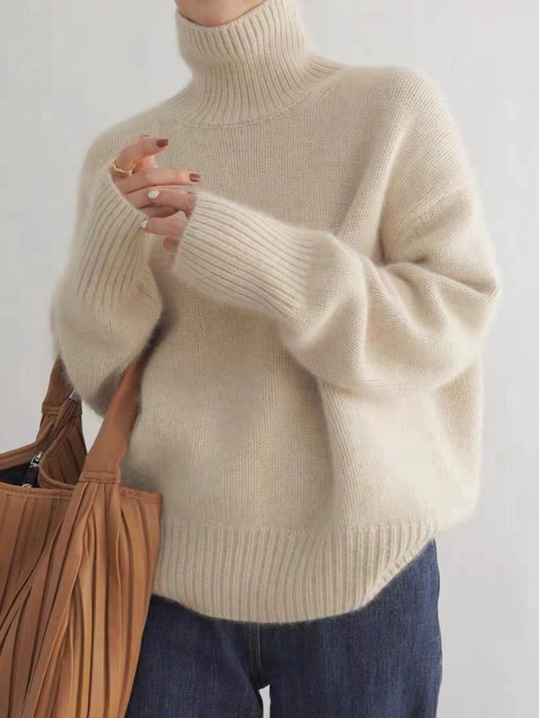 Pull tricoté polyvalent pour femme