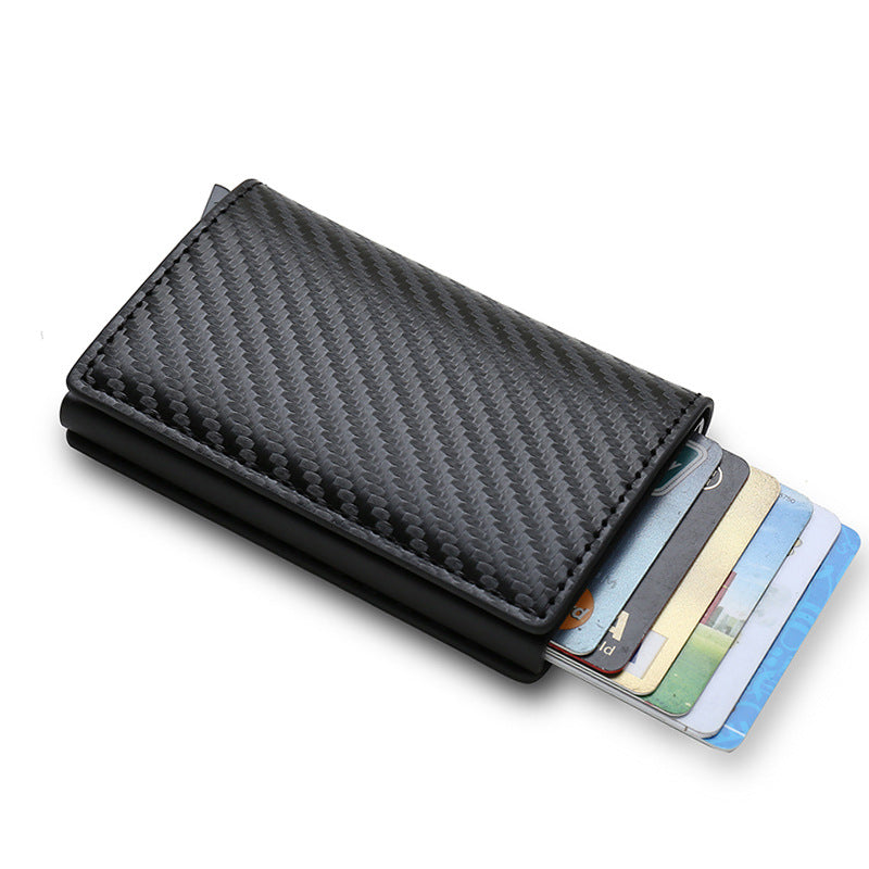 Slim Card Holder Wallet - RFID Blocking Secure Credit Card
