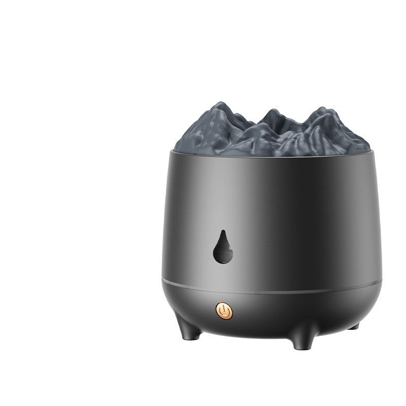 Volcano Flame Aroma Diffuser – Essential Oil Humidifier with LED Light & Auto Shut-Off