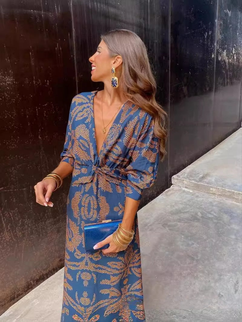 Women's Breathable A-Line - All-Season Dress