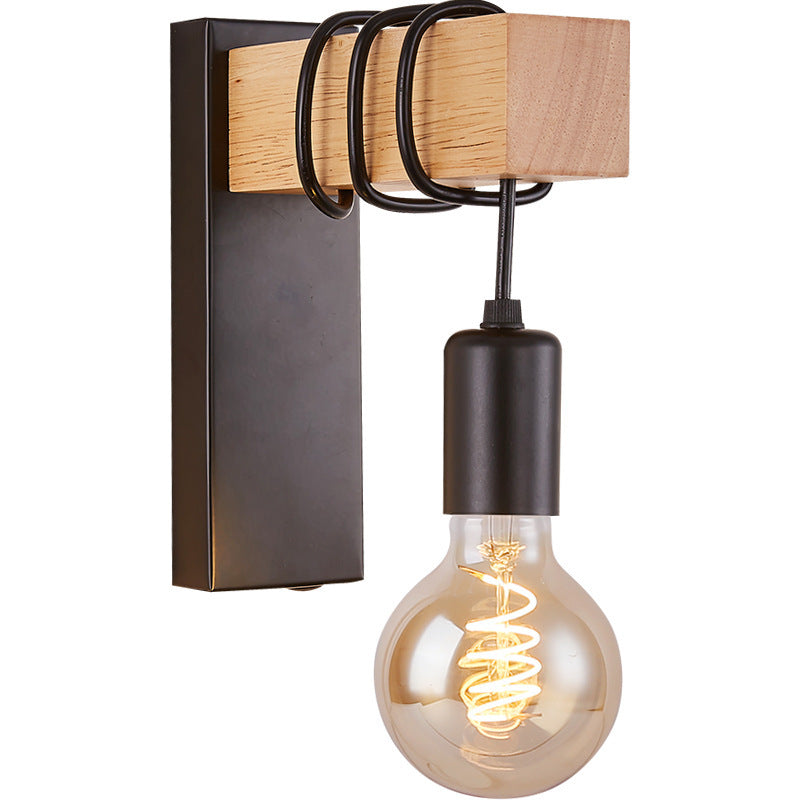 Vintage Industrial Wall Lamp - Adjustable Swing Arm Bedside Sconce