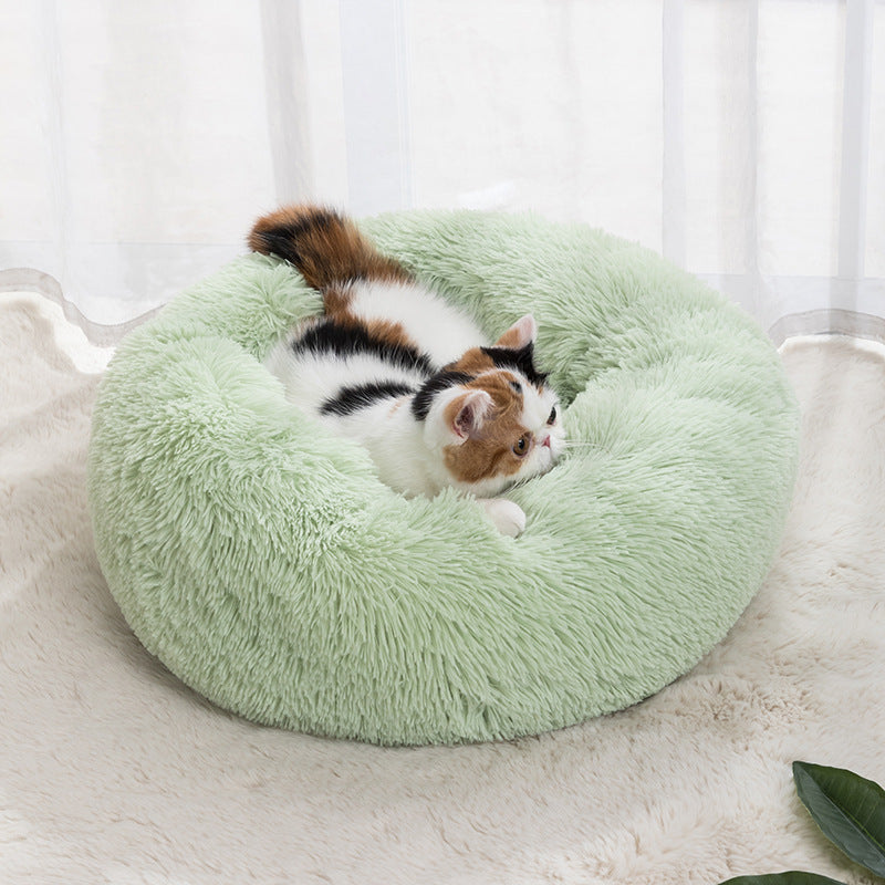 Cozy Cat Bed – Plush Pet Sleeping Cushion for Pets
