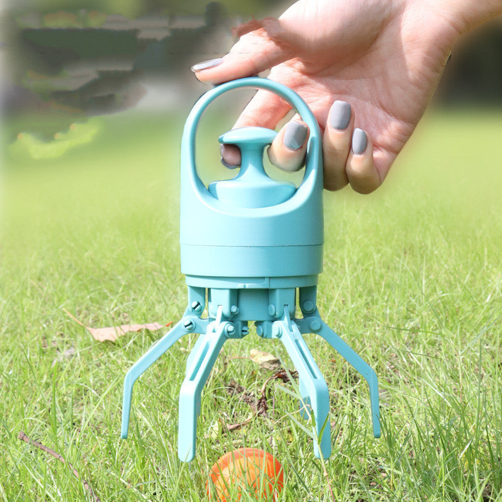 Dog Poop Grabber Tool – Hands-Free Cleanup for Walks/Hiking