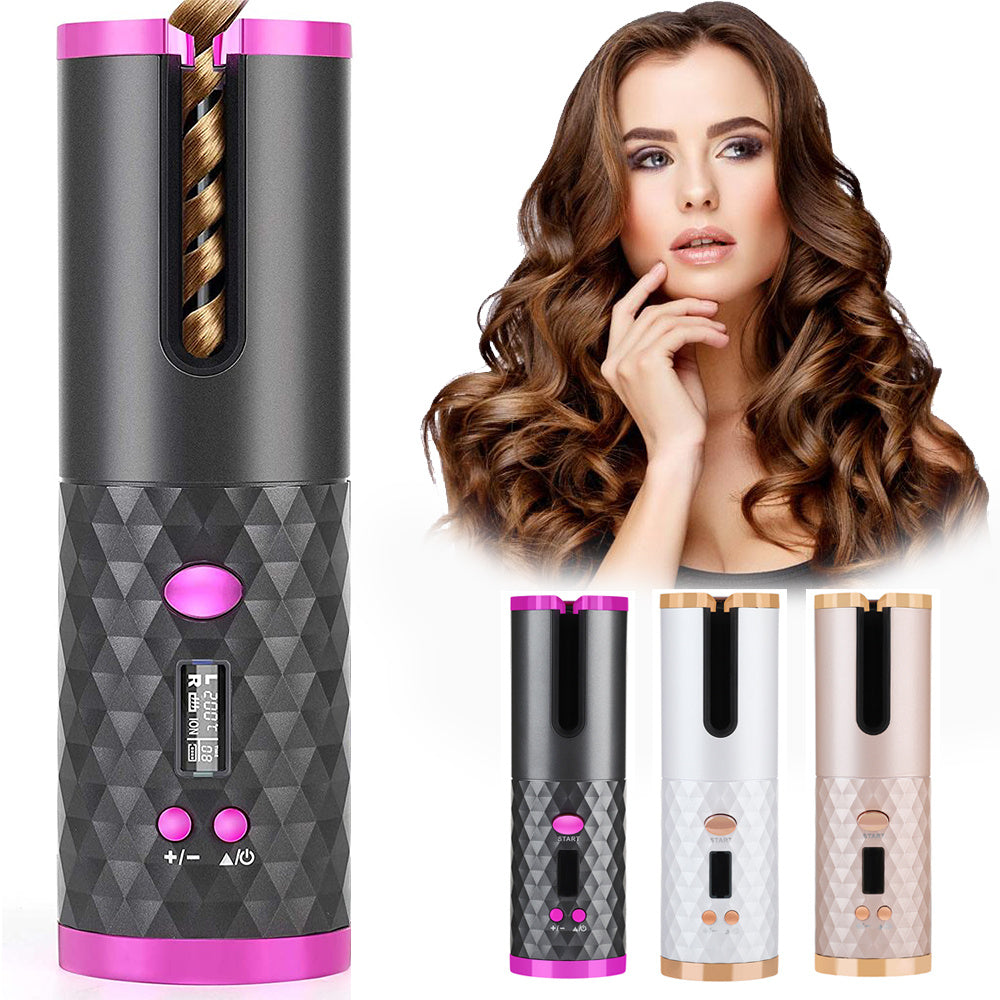 Conair Unbound Cordless Auto Curler – Create Waves & Curls Without Wires