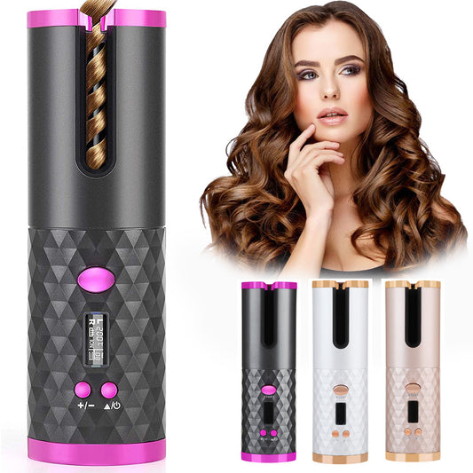 Conair Unbound Cordless Auto Curler – Create Waves & Curls Without Wires