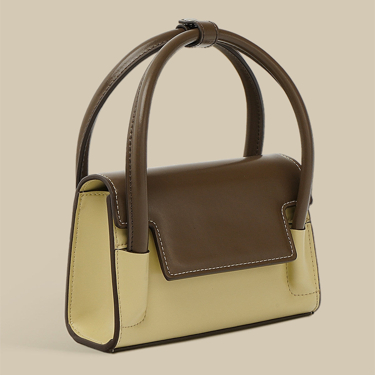 Leather Crossbody Tote Bag – Convertible Shoulder Purse for Women