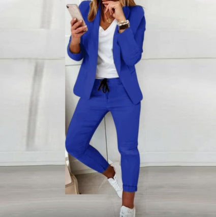 Ladies Elegant & Comfortable Blazer + Pants Set