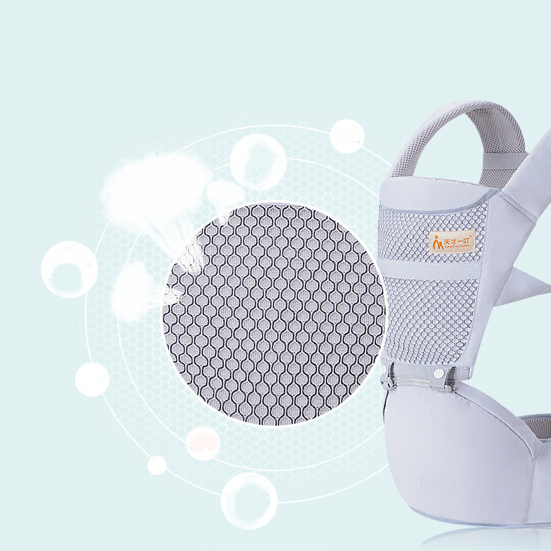 Multifunctional Baby Waist Carrier – Convertible Sitting Stool & Hands-Free Holder