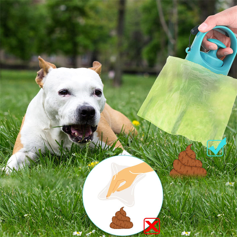 Dog Poop Grabber Tool – Hands-Free Cleanup for Walks/Hiking