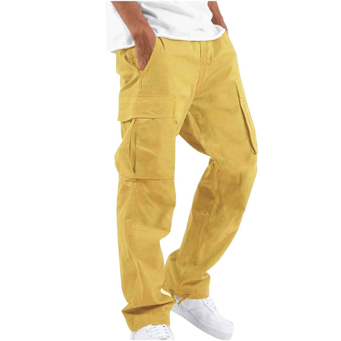 Men's Everyday Cargo Pants - Comfort Fit with Utility Pockets