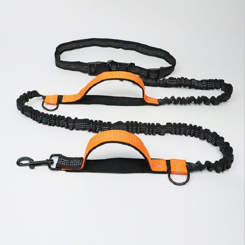 Multifunctional Pet Traction Rope – Adjustable Waist Belt for Dogs (70-260cm)