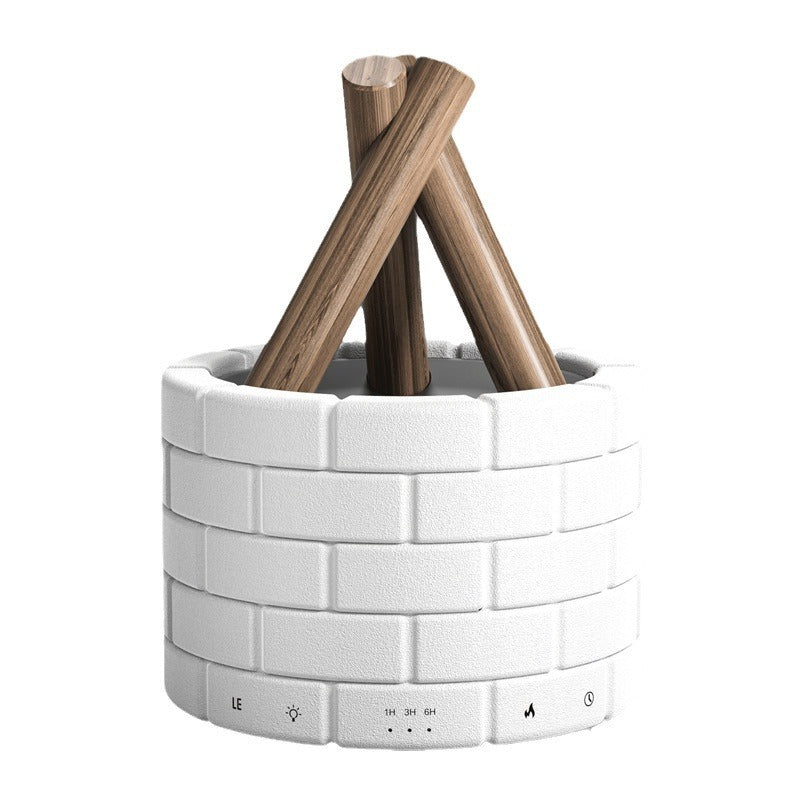 Portable Campfire Aroma Humidifier – Ambiance + Hydration