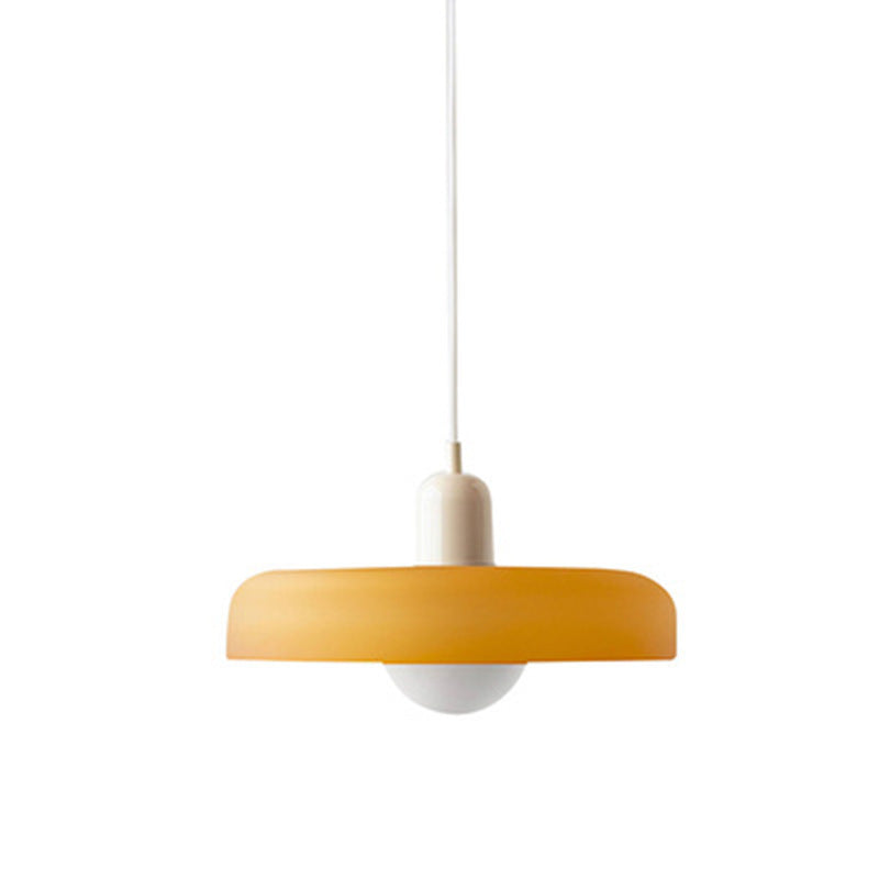 Modern Stained Glass Pendant Lamp – Bauhaus-Inspired Design for Stylish Interiors