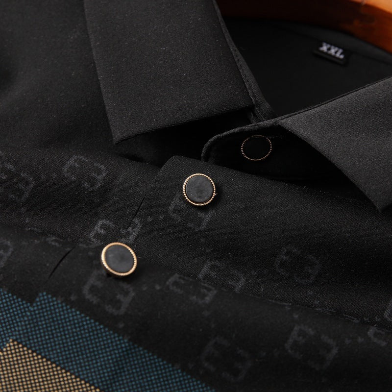 Business Men's Polo Shirt Breathable T-shirt