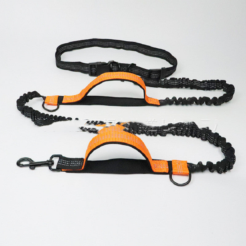 Multifunctional Pet Traction Rope – Adjustable Waist Belt for Dogs (70-260cm)