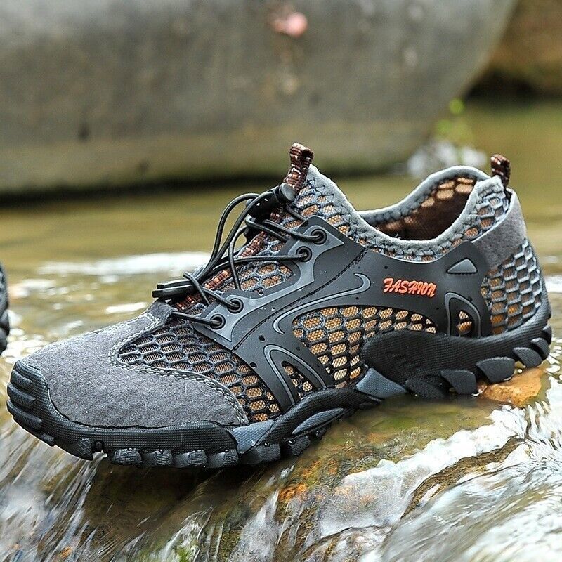 Outdoor Wading Shoes – Quick-Dry Trail Runners for Hiking & Fishing